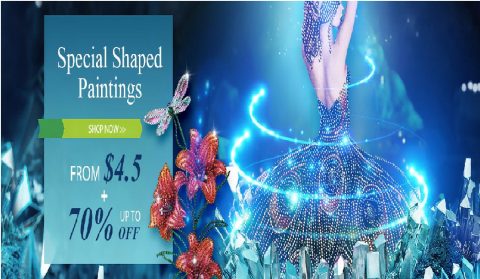 Get 74% OFF Partial Special Shaped